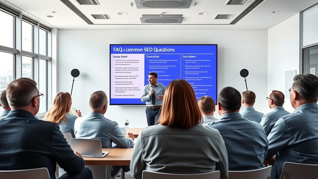 שאלות נפוצות על מומחה SEO