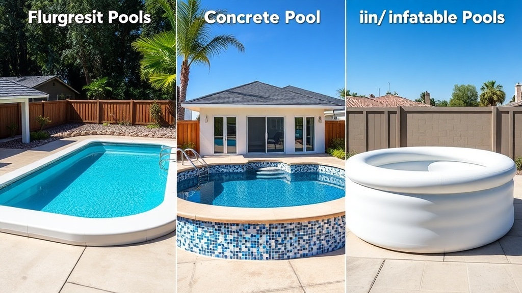 סוגי בריכות שחיה ביתיות ומה משפיע על המחיר