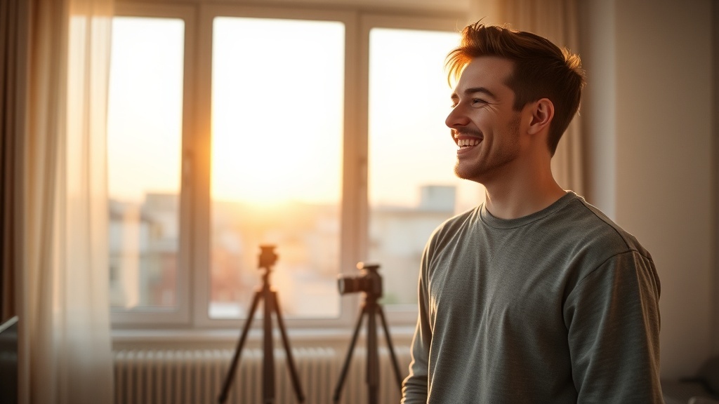 טיפים פרקטיים לצילום לאפליקציות דייטינג (גם אם אתה עושה לבד)