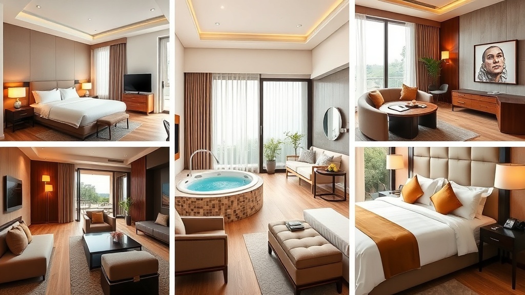 סוגי החדרים והסוויטות – כל אחד מוצא את מה שמתאים לו